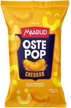 Maarud Ostepop Extra Store Cheddar 140g
