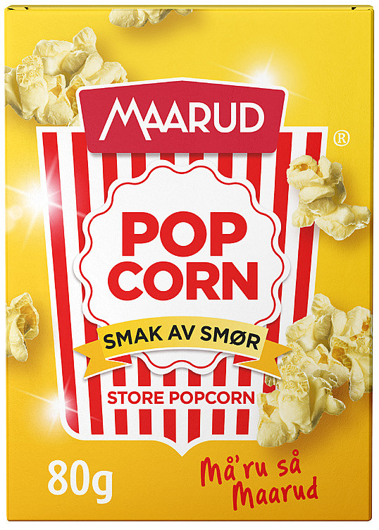 Micropop Smør 3x80g Maarud