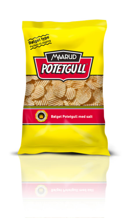 Potetgull Salt Rifla 200g Maarud