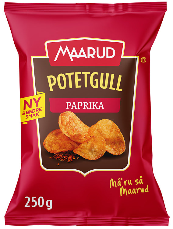 Potetgull Paprika 250g Maarud