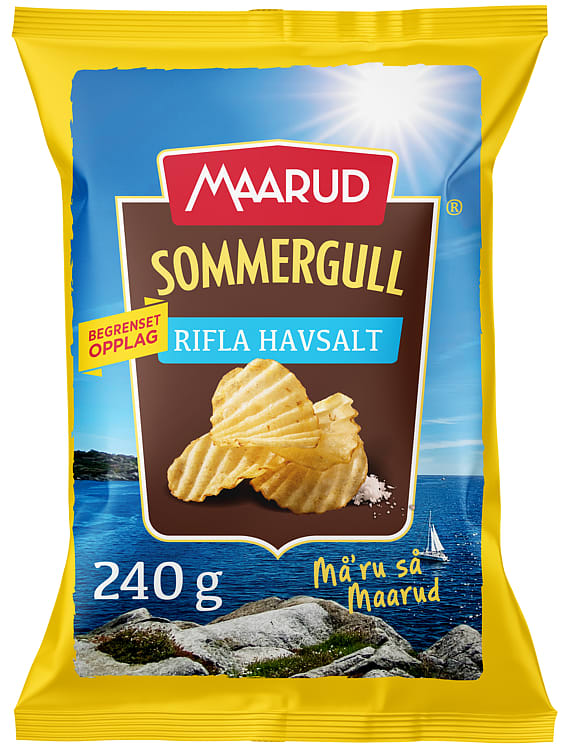 Sommergull Havsalt 240g Maarud