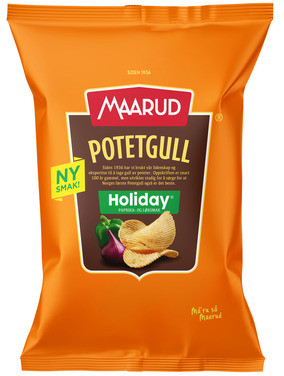 Maarud Potetgull Holiday 18x200g