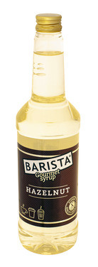Barista Hazelnut Syrup 75cl Flaske