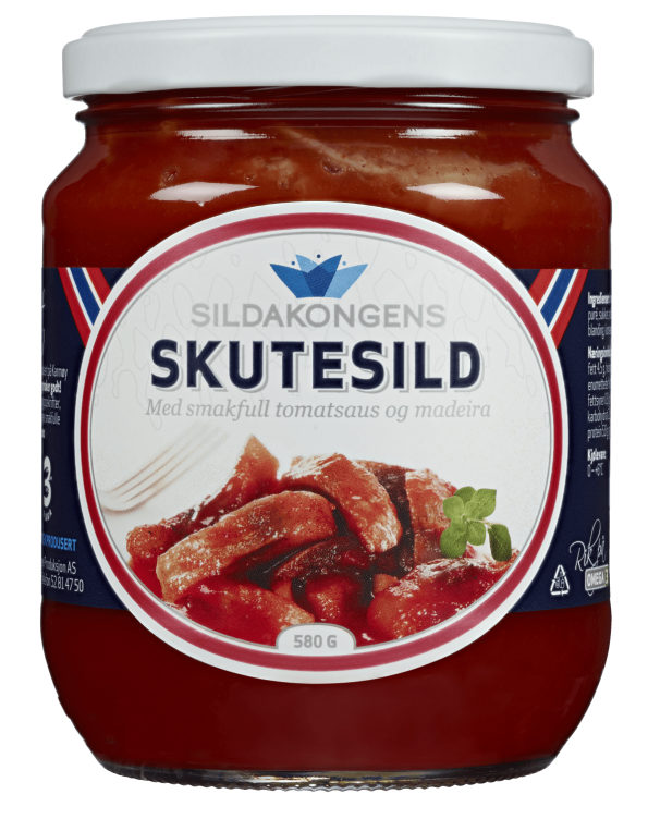 Skutesild 580g Sildakongen