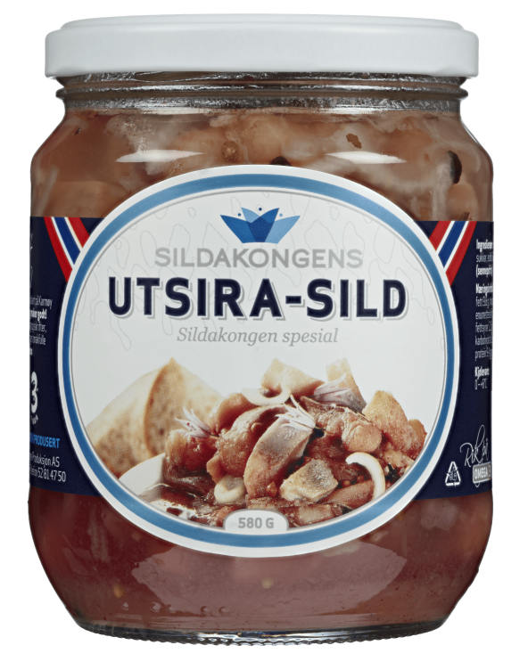 Utsirasild 580g Sildakongen