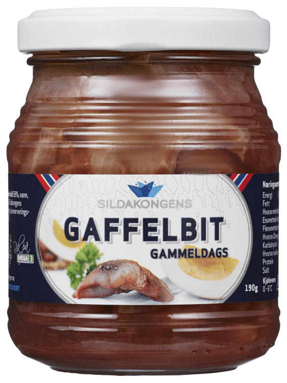 Gaffelbit God Gammeldags 190g Sildakongen