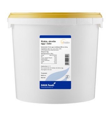 Kokte Egg i Lake 3.5kg