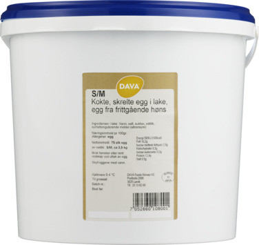 Kokte Egg i Lake Frittgående Høns