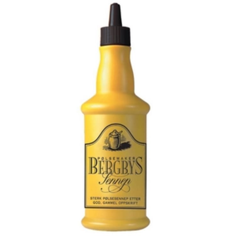 Sennep Sterk 465g Bergbys