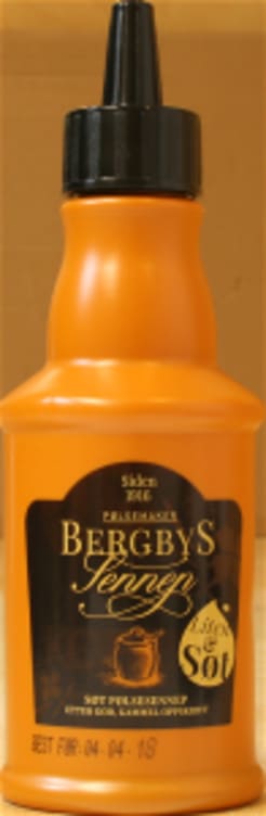 Sennep Søt 250g Bergbys