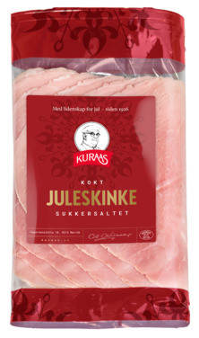 Juleskinke Kokt Skåret Kuraas