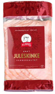 Juleskinke Røkt Skåret Kuraas