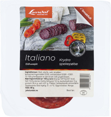Italiano 80g Eldhusrøykt Lundal