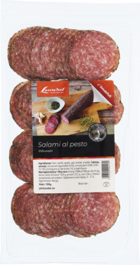Salami Al Pesto 100g Lundal