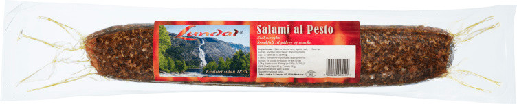 Salami Al Pesto 430g Lundal