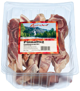 Pinnabog Eldhusrøykt 1 kg Lundal
