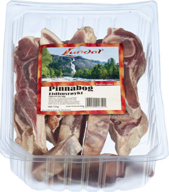 Pinnabog Eldhusrøykt 1 kg Lundal