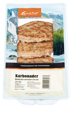Karbonader 360g Lundal