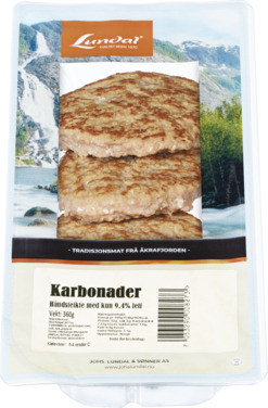 Karbonader 360g Lundal