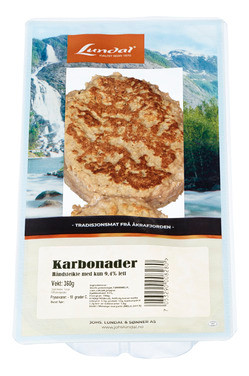 Karbonader 360g Frys Lundal
