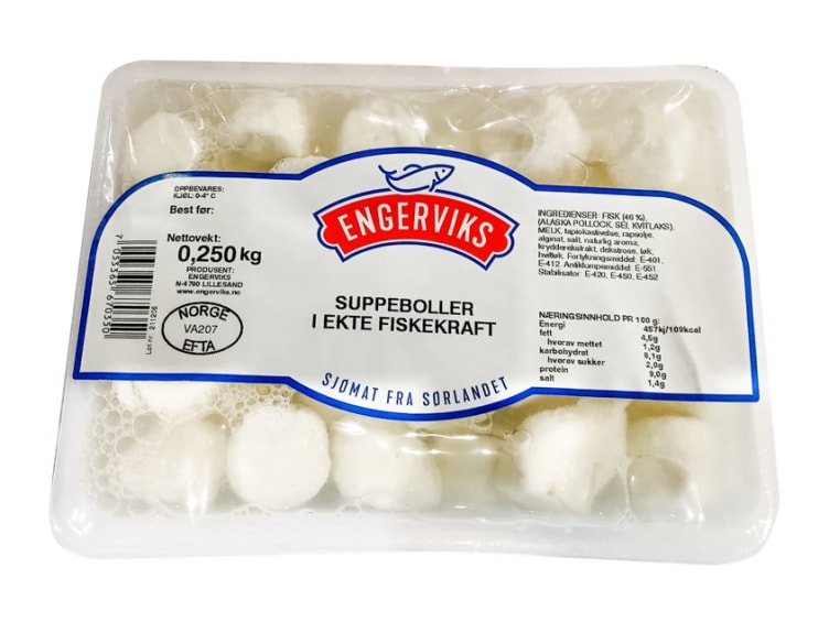 Suppeboller i Kraft 250g Engerviks