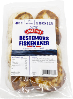 Bestemors Fiskekaker 50% Engerviks