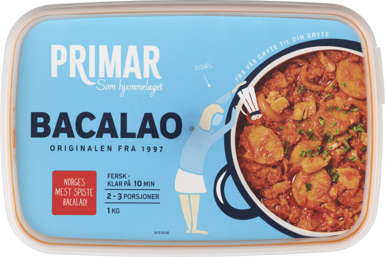 Bacalao Ekte 1kg Primar