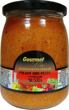 Rød Pesto 500g Gourmet Line