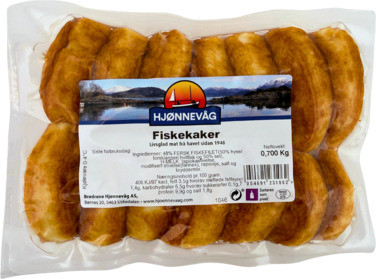 Fiskekaker 700g Hjønnevåg