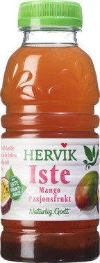 Iste Mango Pasjonsfrukt 0,33l Hervik