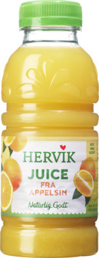 Appelsinjuice 0,33 L Hervik