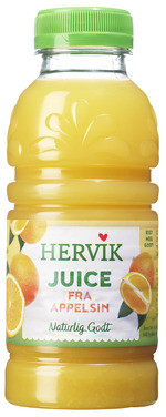 Appelsinjuice 0,33 L Hervik