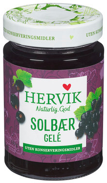 Hervik Solbærgele 330g