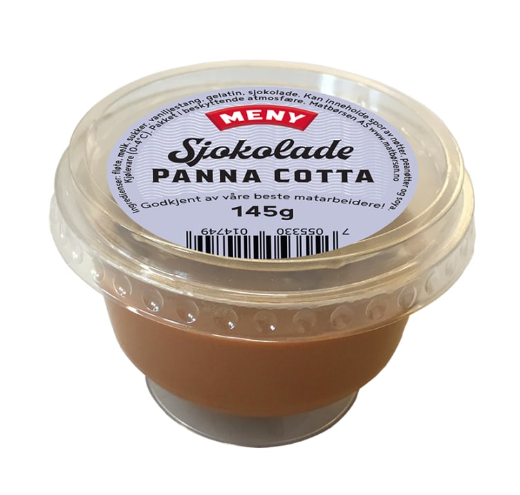 Pannacotta m/Sjokolade 145g Meny