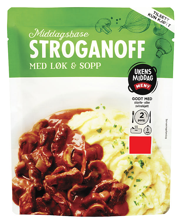 Stroganoff Base 400g Meny