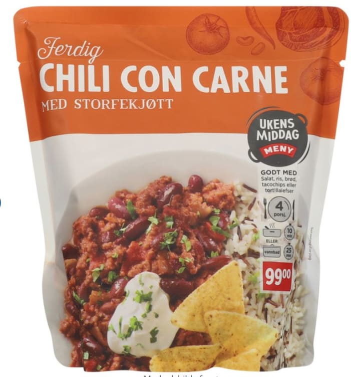Chili Con Carne 1kg Matbørsen
