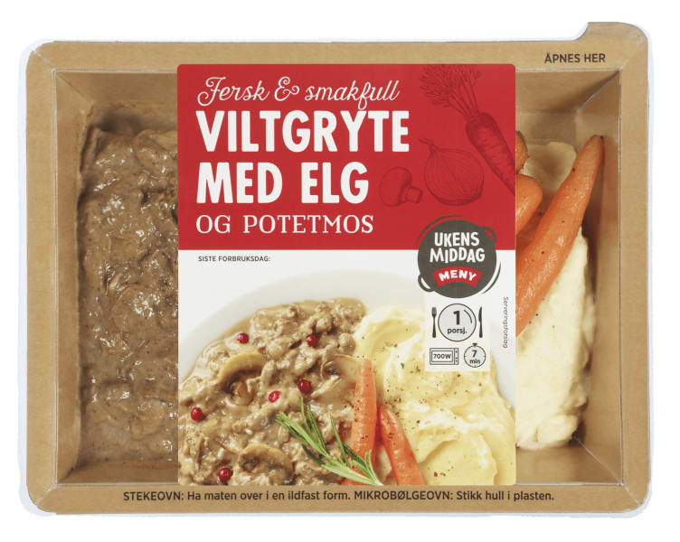 Viltgryte m/Potetmos 460g Meny
