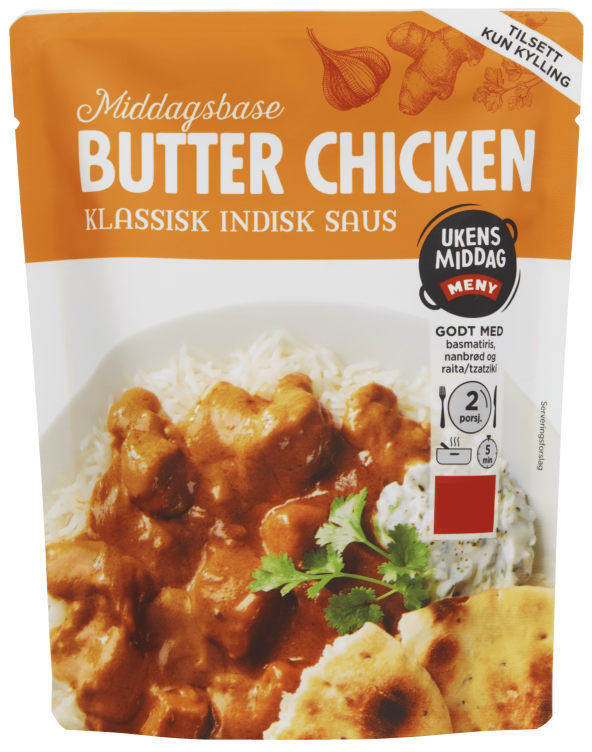 Butter Chicken Base 350g Meny