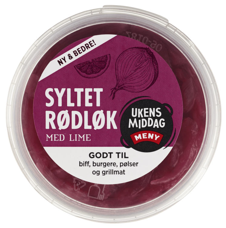 Rødløk Syltet 240g Meny