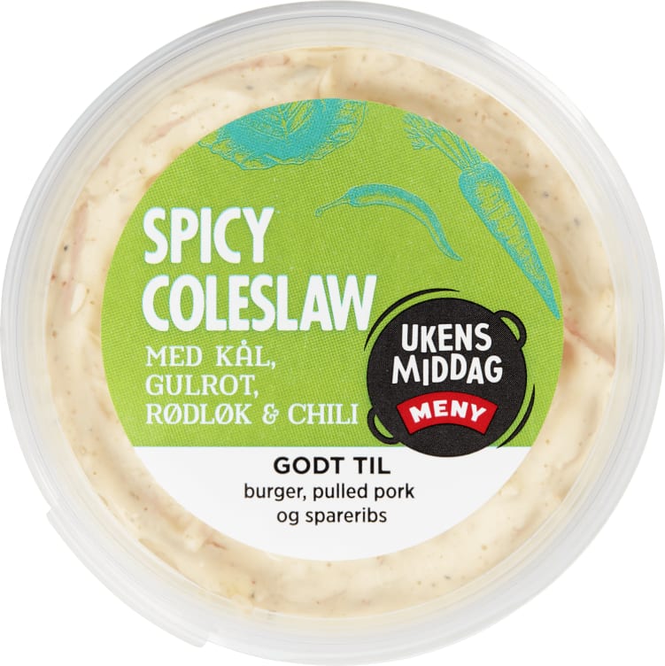 Spicy Coleslaw 240g Meny
