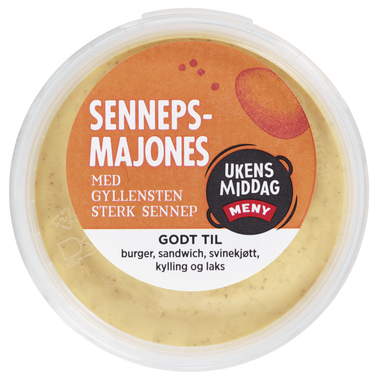 Sennepsmajones 240g Meny