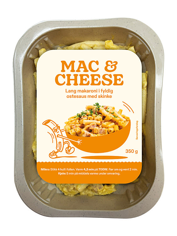 Mac'n Cheese m/Røkt Skinke 350g Matbørsen