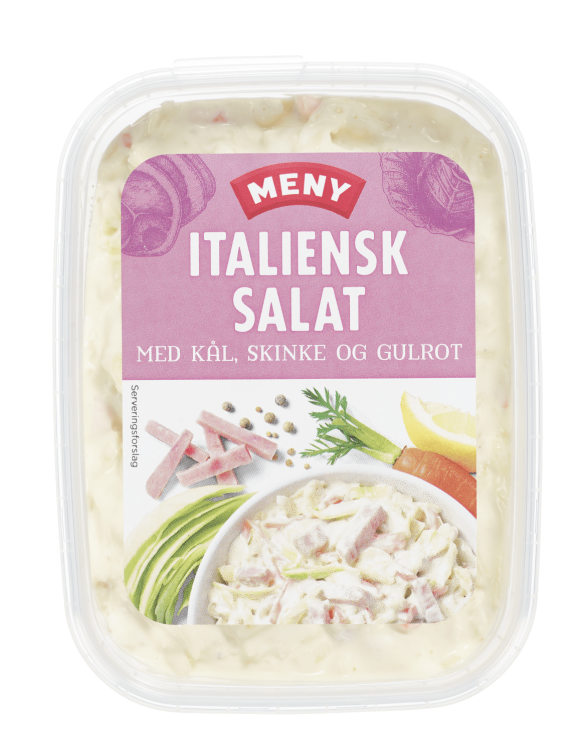 Italiensk Salat m/Skinke 200g Meny
