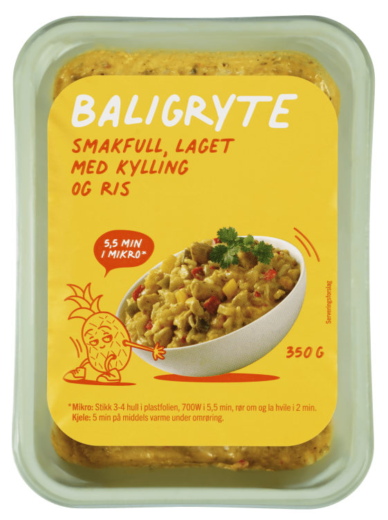 Baligryte m/Kylling&Ris 350g Matbørsen