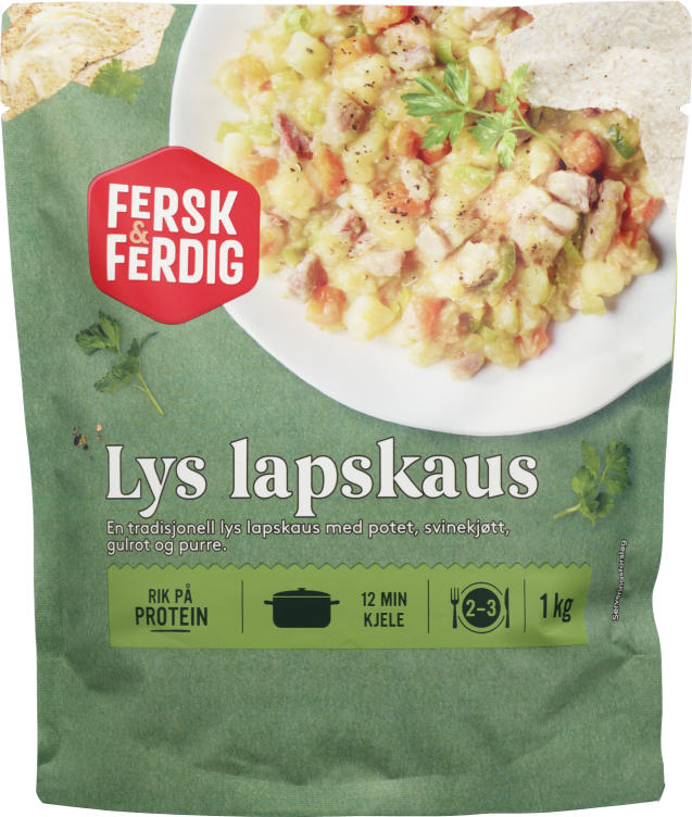 Lys Lapskaus 1kg Fersk&Ferdig