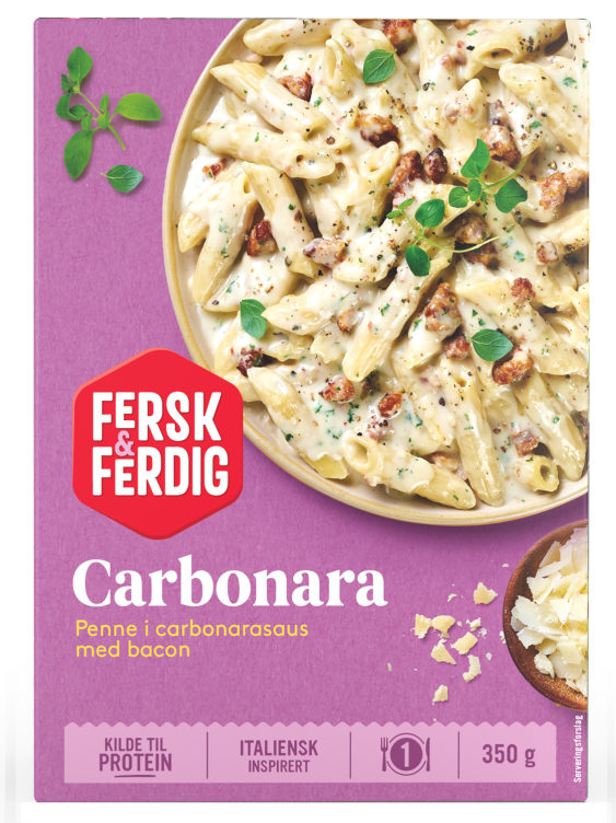 Carbonara F&F 350g Matbørsen