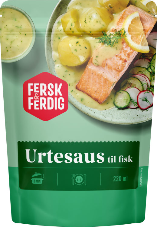 Urtesaus til Fisk 220ml Fersk&Ferdig