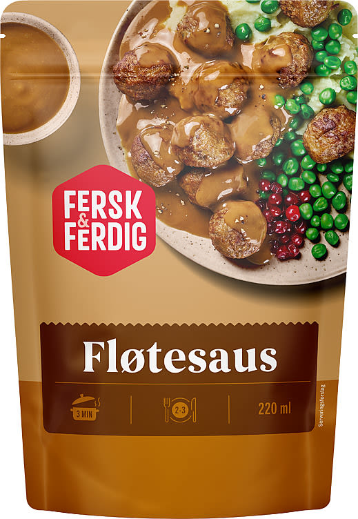 Fløtesaus 220ml Fersk&Ferdig
