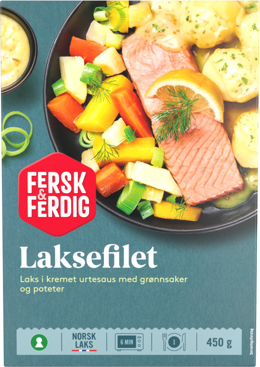 Laksefilet 450g Fersk&Ferdig