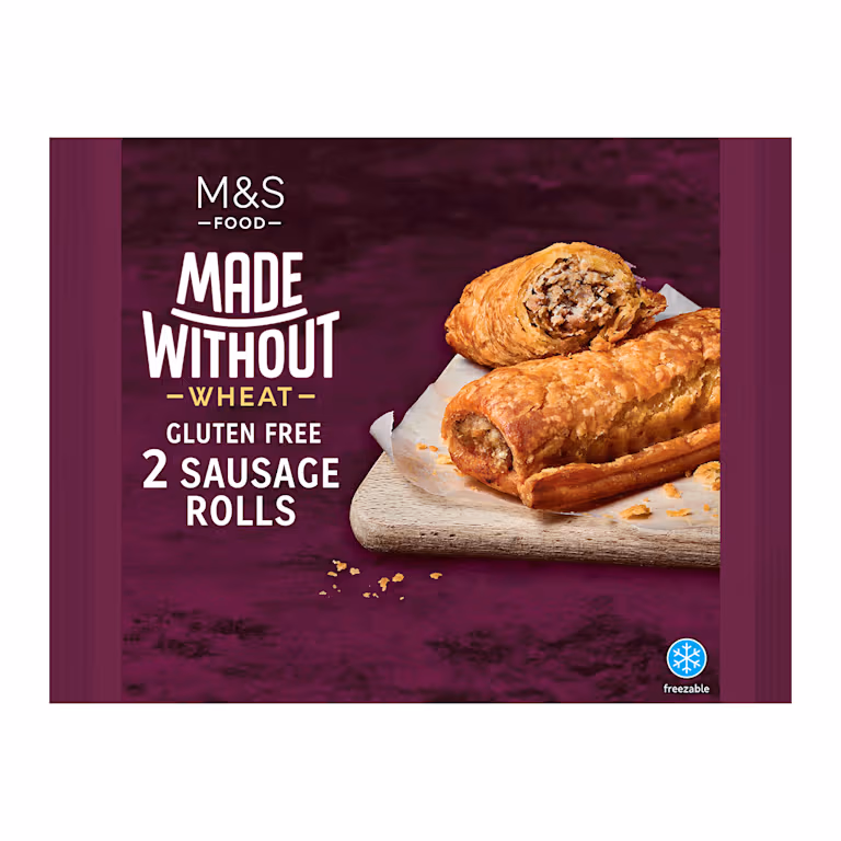 M&S Made Without Sausage Rolls (Pack of Two)